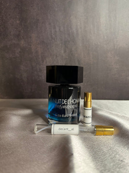 Yves Saint Laurent La Nuit De L’Homme Bleu Electrique